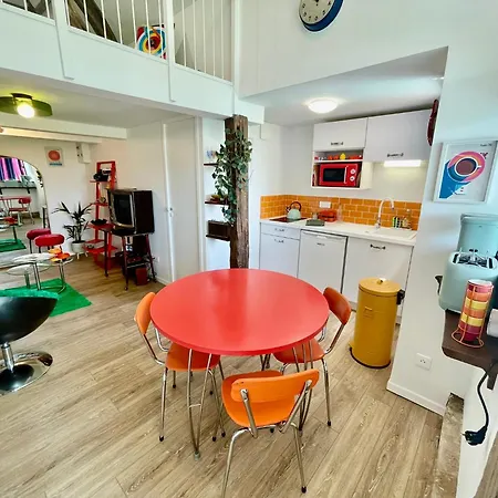 Ferienhaus La Petite Eole - Deco 70's, Entre Rouen Et Dieppe *