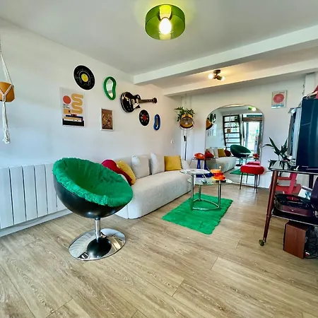 La Petite Eole - Deco 70's, Entre Rouen Et Dieppe Feriehus *